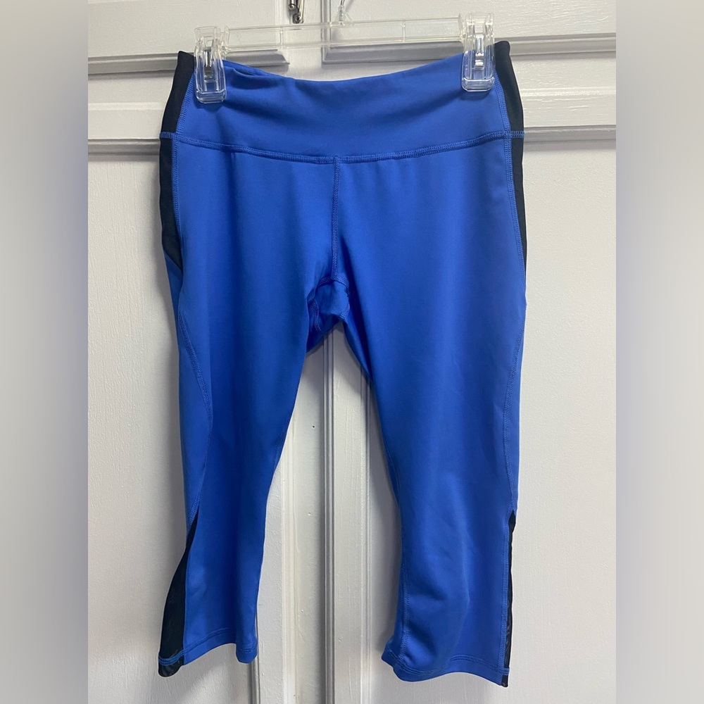 Z by Zella Cropped Leggings with Mesh Inset